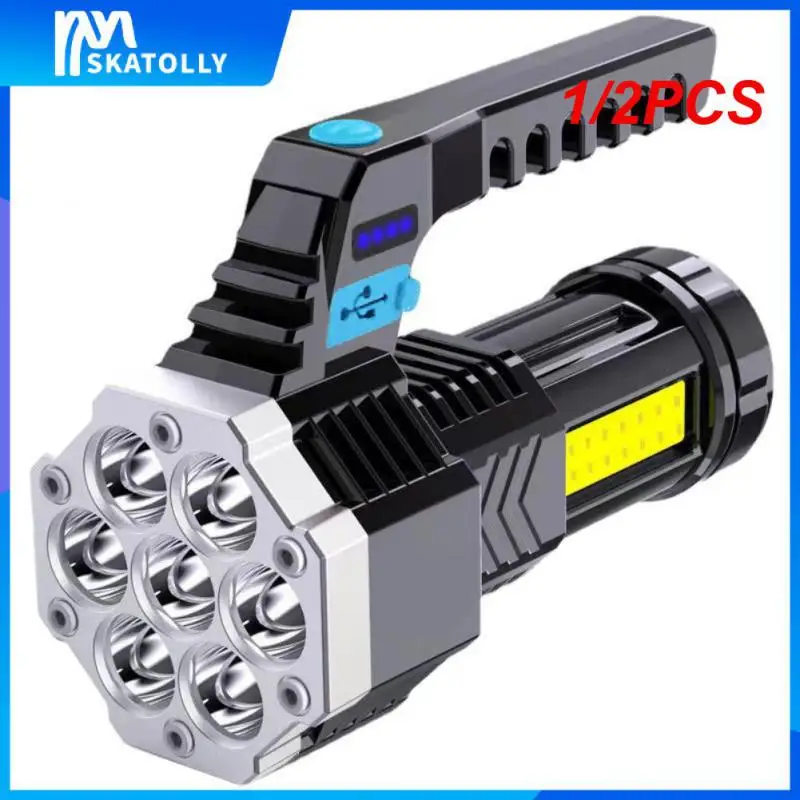 

1/2 шт., фонарики высокой мощности, лм