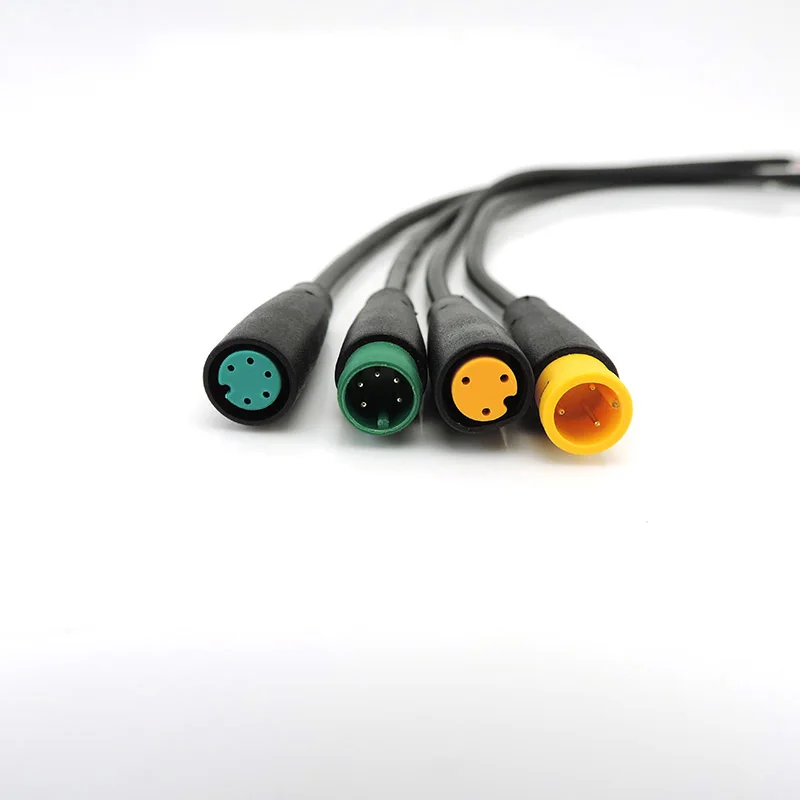 20mm Verlängerung Kabel Wasserdichte Löten Männlichen Buchse Sensor  Luftfahrt Jack M8 Draht Stecker 3Pin 4Pin 5Pin