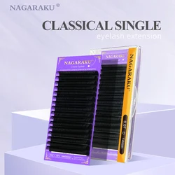 NAGARAKU Faux Cils Matte Eyelash Extensions - Professional Soft & Natural Premium Lashes - 0.15MM