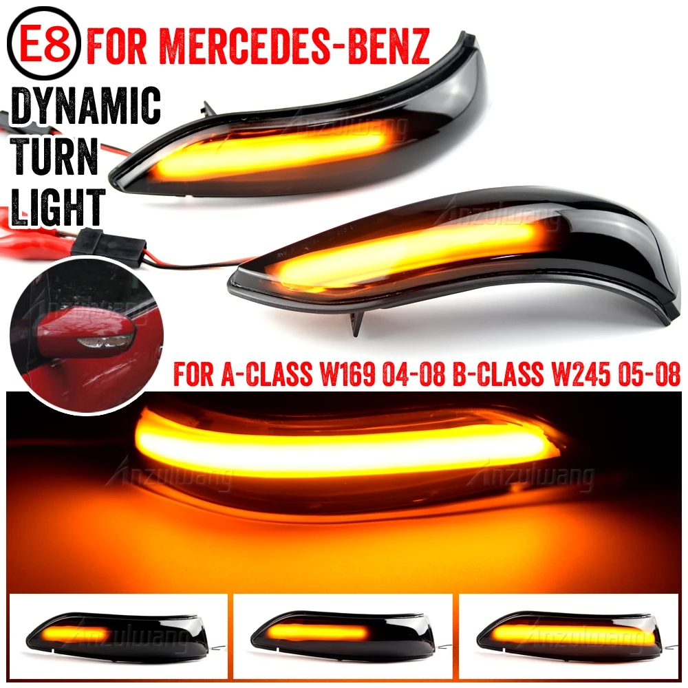 

Автомобильный фонарь с динамическим поворотным сигналом для Mercedes Benz A B класса W169 W245 2004 2005-2008