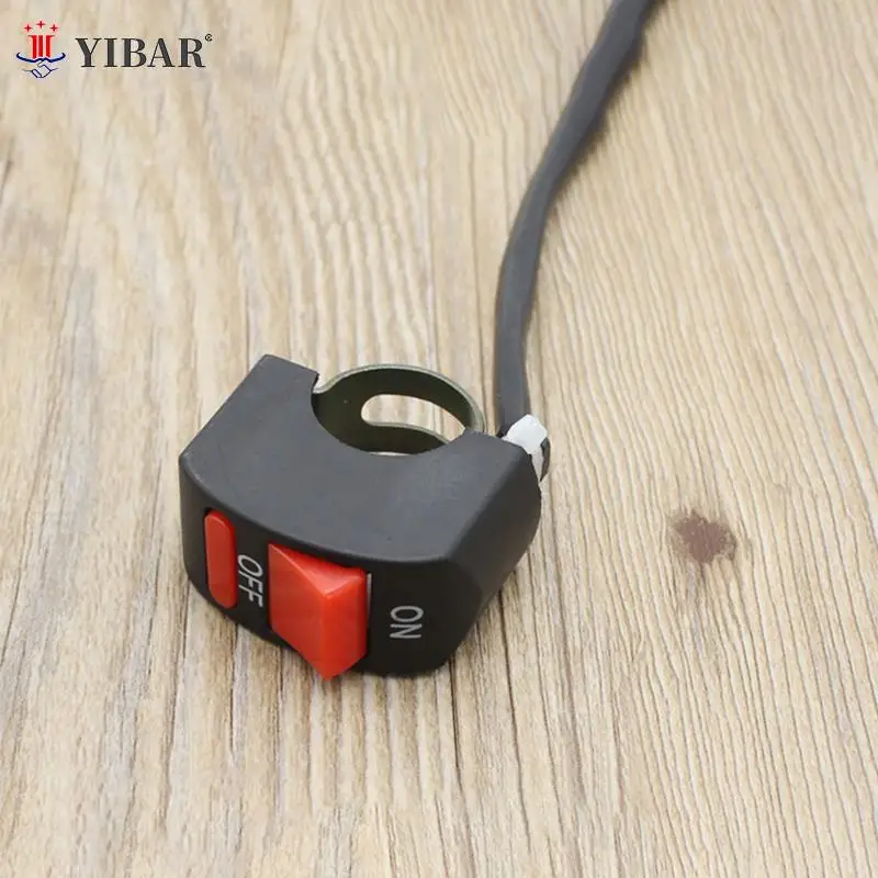 Universal Motorcycle Handlebar Flameout Switch ON OFF Button for Moto Motor ATV Bike