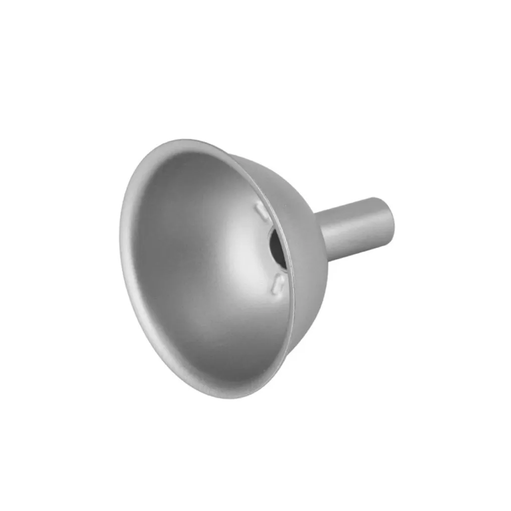 воронка грей. серая воронка. большая силиконовая воронка. воронка старинная с цепочкой. желоб 3м №11 (125/90) plastmo, серый.