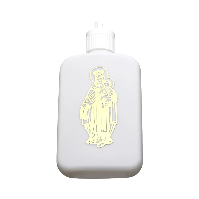 100ml Holy Water Bottle H55A Religion Organization Container Accessory for Christmas Holiday Part Birthday Present