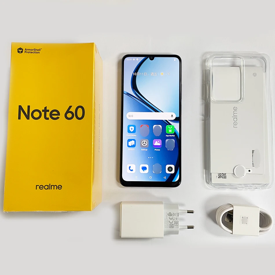 Realme-note 60-スマートフォン,グローバルバージョン