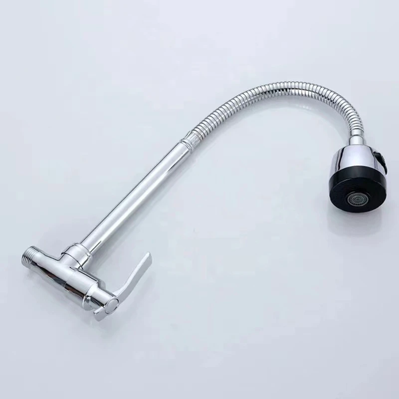 ABYN-Kitchen Faucet Stretchable Flexible Faucet With Nozzle Sink Washing Faucet Hanging Washing Faucet 3