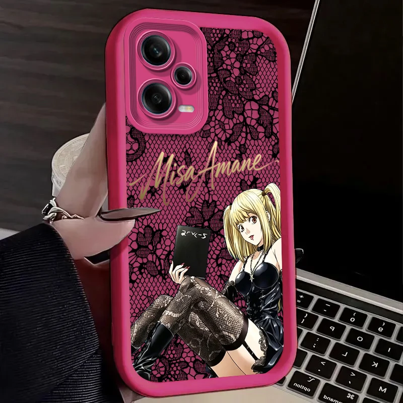 Misa Pink Graffiti Lace Phone Case