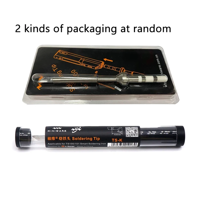 UY CHAN Lötspitze Für TS101 TS100 Lötkolben - Original Ersatzspitze D24-Tip (105mm)