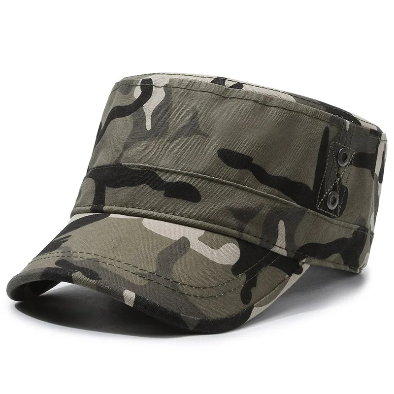 Camouflage Army Hat Men Women Baseball Cap Camo Military Cadet Combat Fishing Cap Outdoor Hiking Camping Caps 1pc