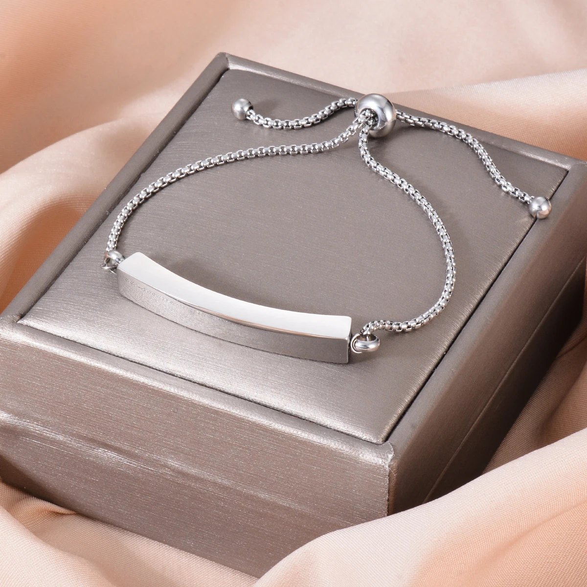 Bracciale Portaceneri Ricordo Con Ciondolo A Cuore – Acciaio Inox 316L Regolabile, Per Ceneri Cari E Animali Domestici