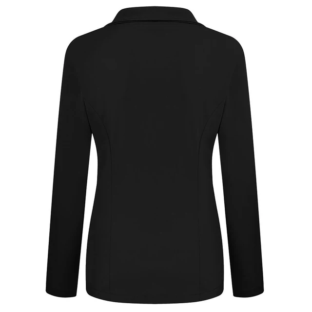 Stylish women's sports coat, long sleeved slim office sports casual top 2