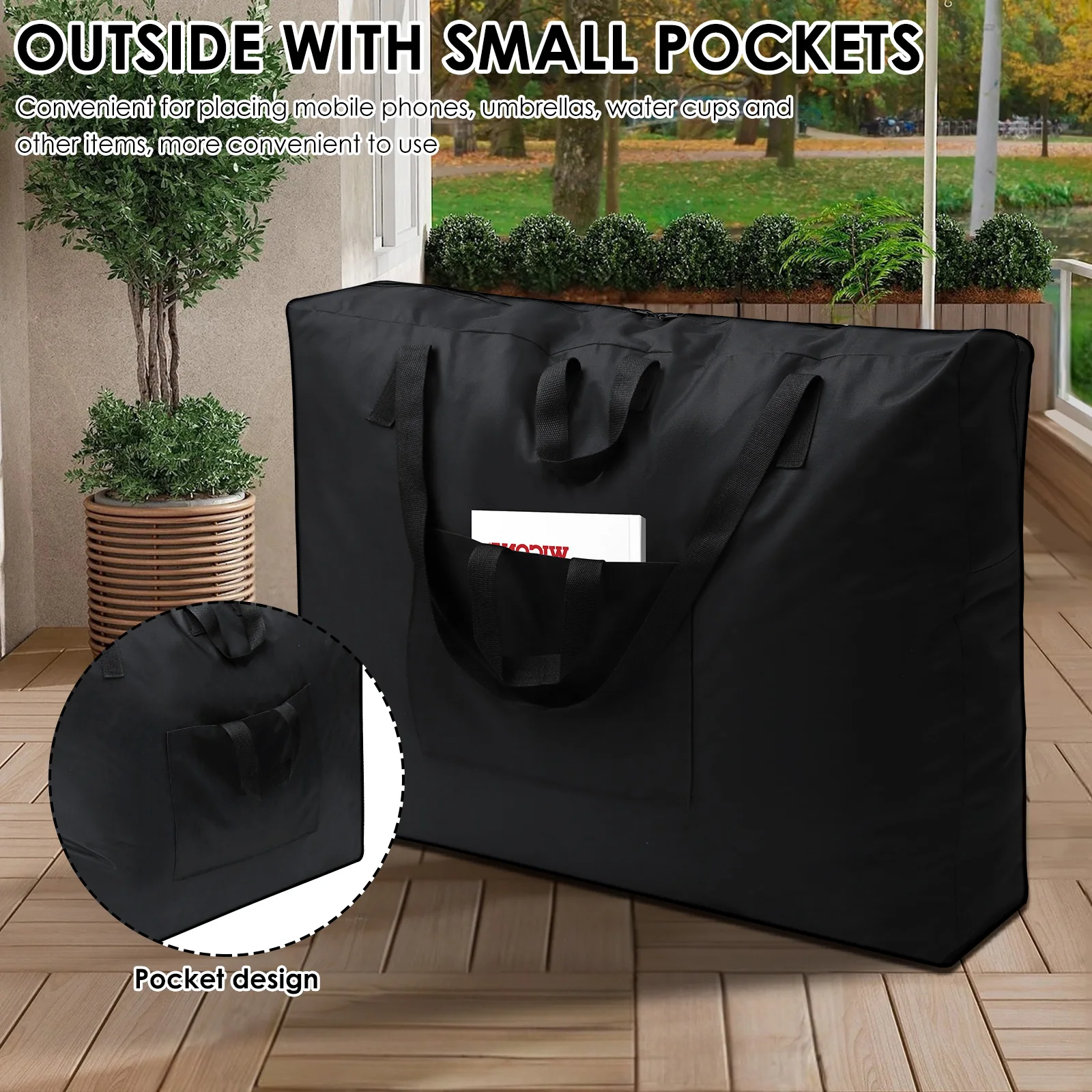 Waterproof Oxford Cloth Rollator Travel Bag