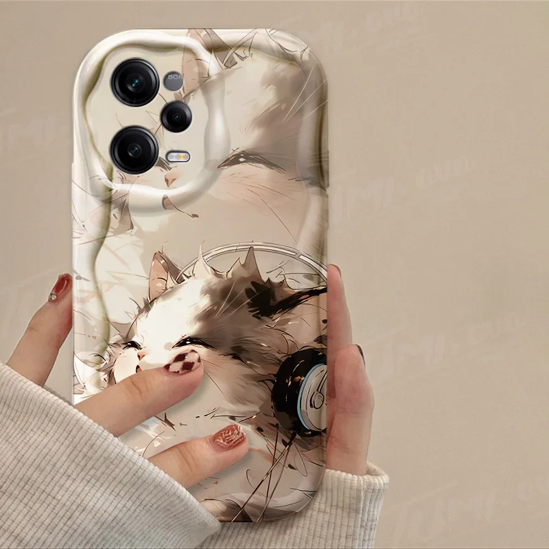 Jolie coque en silicone pour Xiaomi Redmi Note 13 12 Pro Plus Turbo Speed 12S 11 11S 10 10S 9S 7 8 9 Pro Max_voghion.com