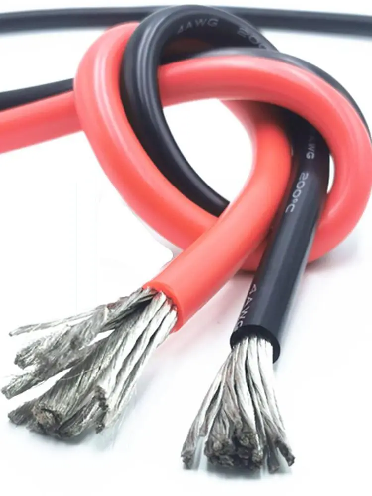 High-Quality 10-Meter Dual-Color Silicone Wire Cable