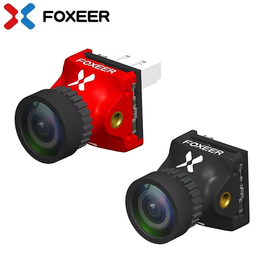 Comparaison de taille de la Foxeer Predator 5 Nano Five33 Edition avec une pièce de monnaie.