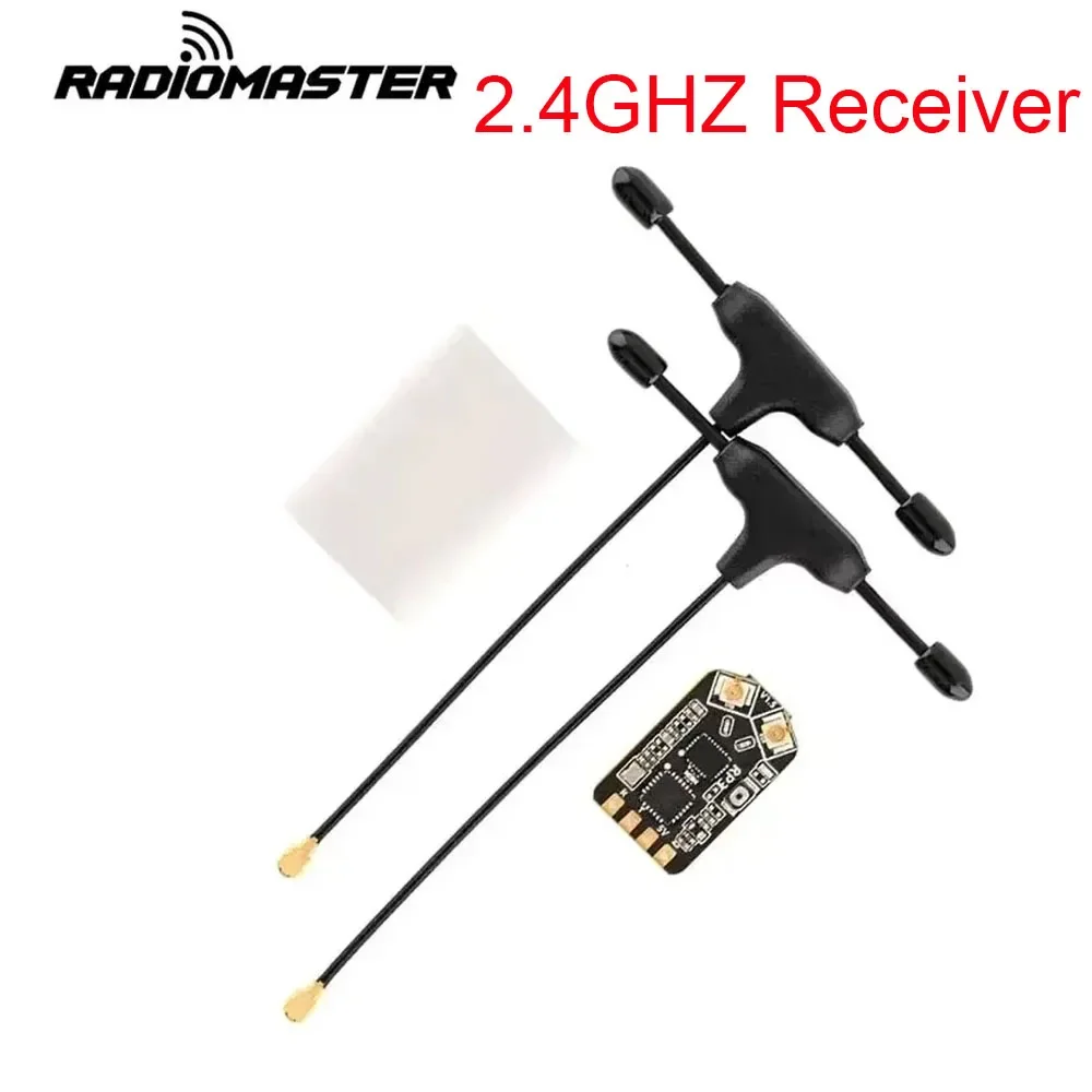 RadioMaster RP1/RP2/RP3 Ricevitore nano ELRS da 2,4 GHz - Compatibile con il trasmettitore radio TX16S/TX12/ZORRO ELRS (Accessori RC) - immagine 2