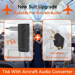 Dual-Function Bluetooth Audio Receiver & Transmitter with Microphone (With AP Converter)