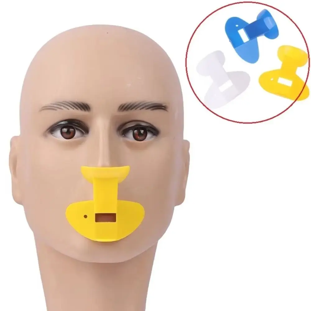 Plastic Nose Whistle Nasal Breathing Exercises Oral Muscle Training Nose Resonance Whistle Clarity Improvement Training