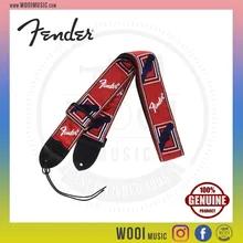

Fender 2 Inch Monogrammed Guitar Strap - Red/White/Blue