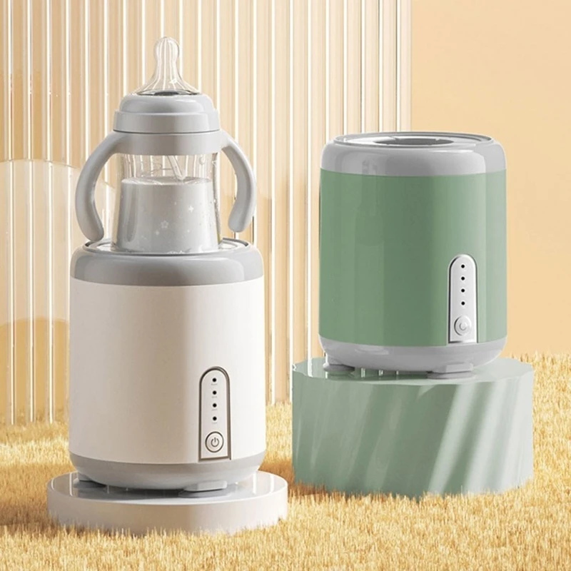 Upgrades USB Rechargeable Baby Bottle Mixer Portable Infant Milk Shaker with Adjustable Speed for Smooth Formula Mixing