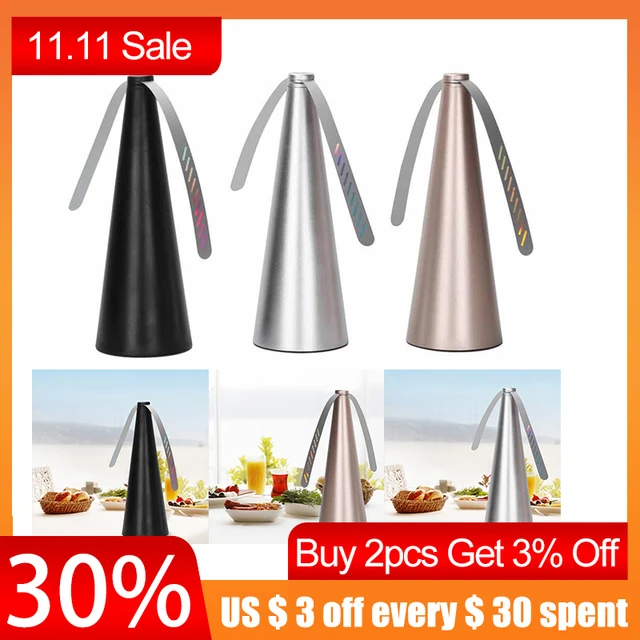 Usb Töltés Légy Szúnyog Kártevő Hibák Taszító Ventilátor Étel Védő Íróasztal Kültéri Konyha Nyárához