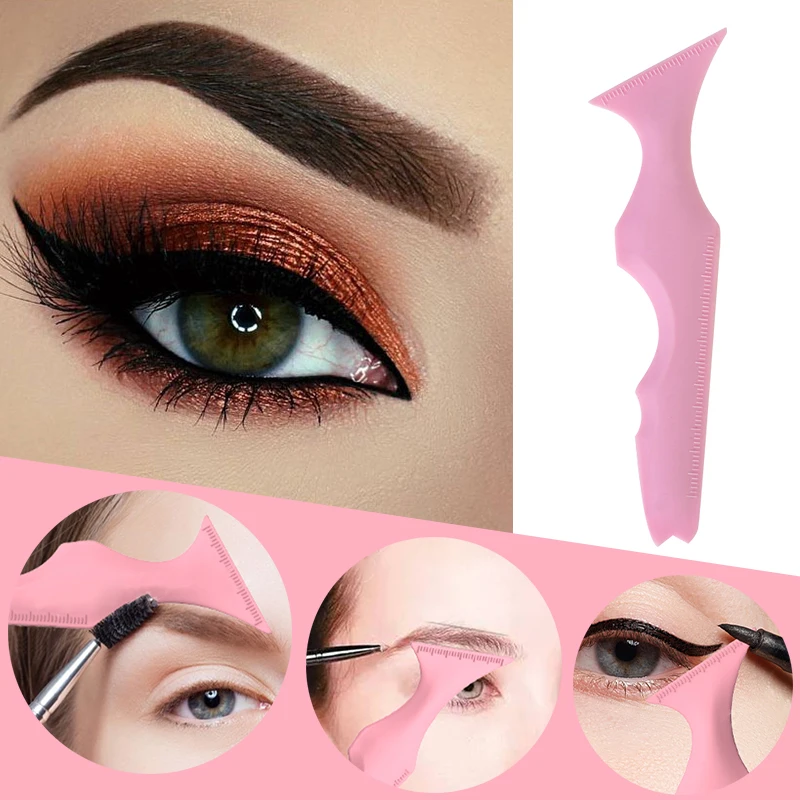 SiliconeEyelinerRulerMakeupStencilsMakeupTemplateWingTips