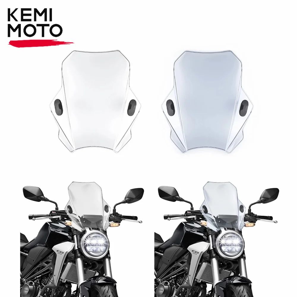 

Лобовое стекло мотоцикла универсальное для HONDA CBR600RR CB1000R для Suzuki GSX-R1000 для Sportster S 1250 RH 1250 RH1250