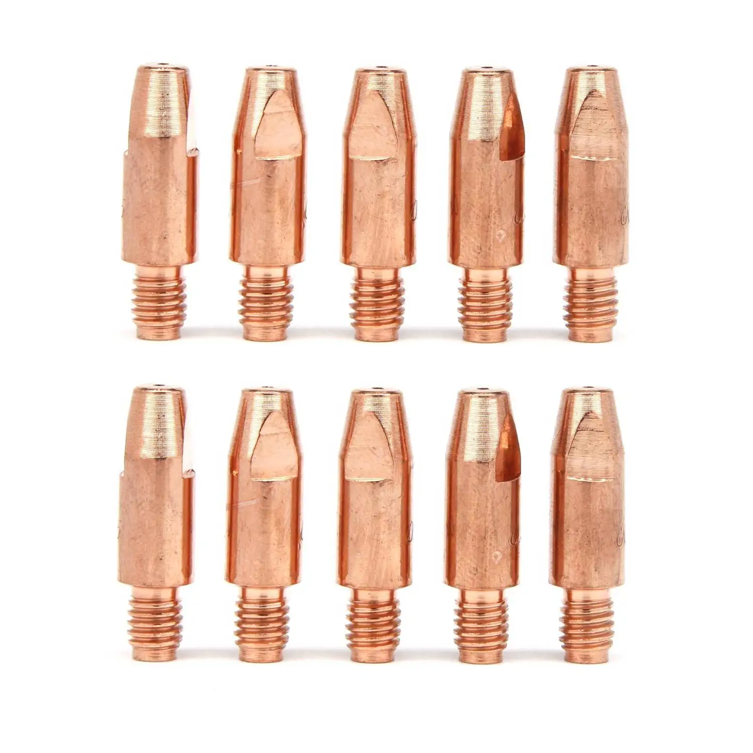 0.8 0.9 1.0 1.2 M6x28 Metric M6 Thread Length 28mm Nozzle Contact Tip TB 25 TB25 MB25 25AK MB24 24KD Mig Gun Welding Torch Part 004 0012 binzle style swan goose neck fit 25ak mb25 tb25 tb mb 25 250a mig gun welding torch part