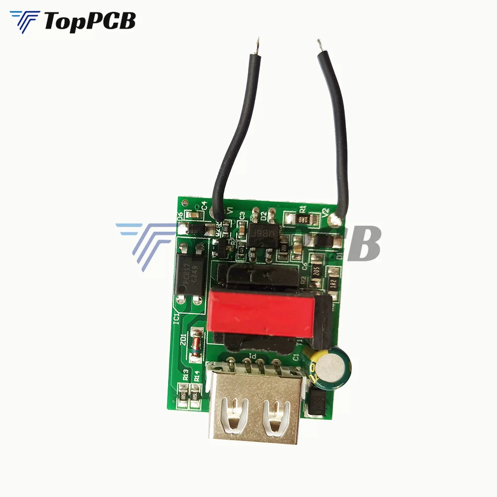 DC-DC obniżanie mocy moduł zasilający przetwornica USB izolowany galwanizowany stabilizator 12V 24V 36V 48V 72V do 5V 1A zasilacz