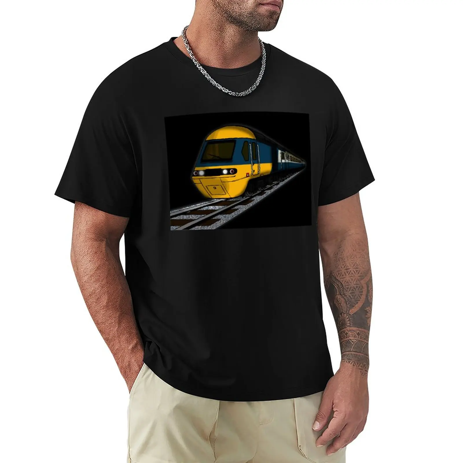 Intercity 125 T-Shirt Customs Tees Magliette Da Uomo