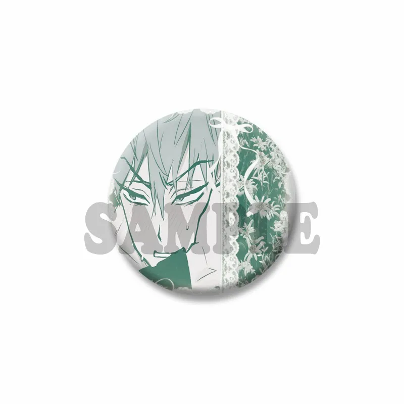Cute Anime Pins Handmade Round Brooch Cartoon Cosplay Badge - Adorable Jewelry Accessories & Gifts