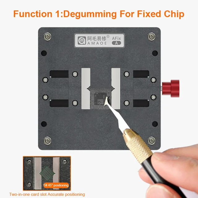 هولدر AMAOE AFix-A المغناطيسي – قاعدة تثبيت متخصصة لمعالجات وبوردات الأيفون 3