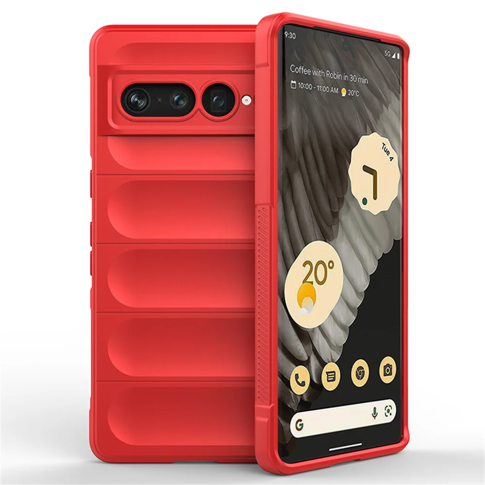 Shockproof Armour Matte Liquid Silicone Phone Case