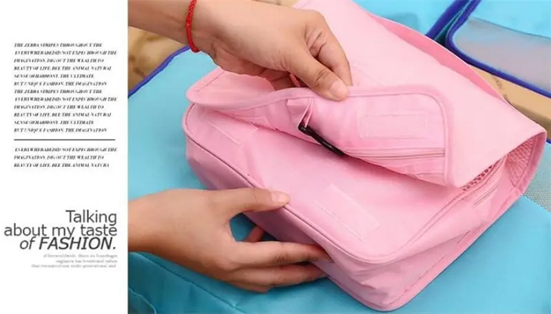 S81eaec1329ee4bfab73bbad711ed796aG Cosmetic Bag Women Travel Pouch Waterproof Toiletries Beauty Organizer Ladies Bathroom Neceser Makeup Storage Bag With Hook Mallzona