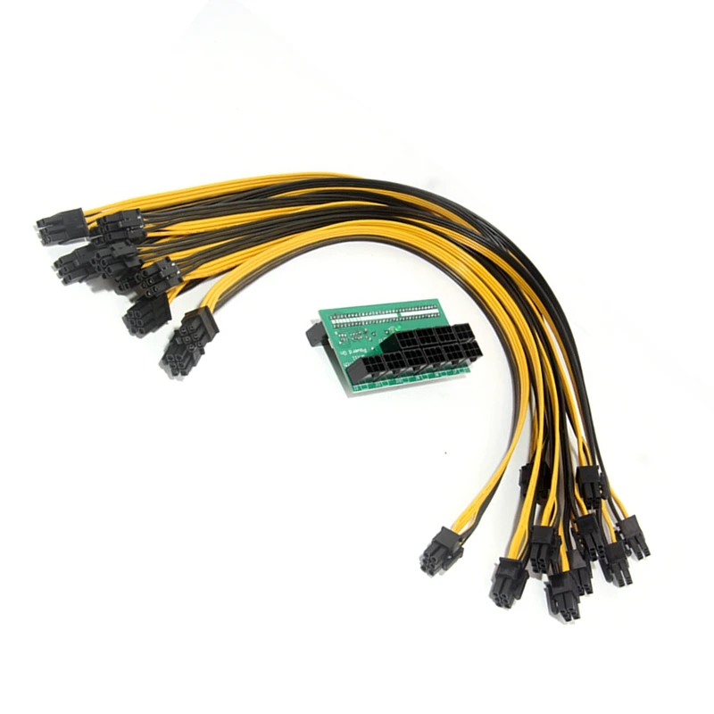 

Server Power Conversion Board Plus 10 6P Graphics Card Cable 50Cm Graphics Card 6-Pin Cable
