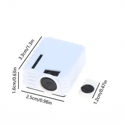 Miniature Projector Ornament with Remote Controller - Micro Scene Decoration Toy (One size)
