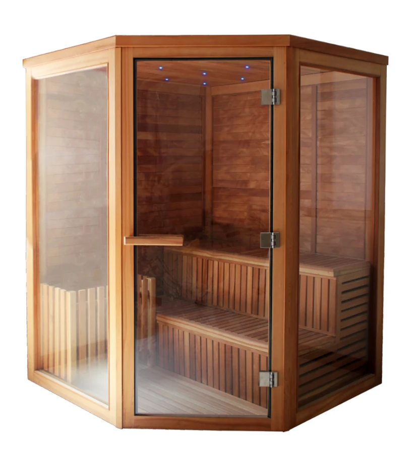 Prezzo Di Fabbrica Sauna In Vetro Per Esterni Sauna Secca In Legno