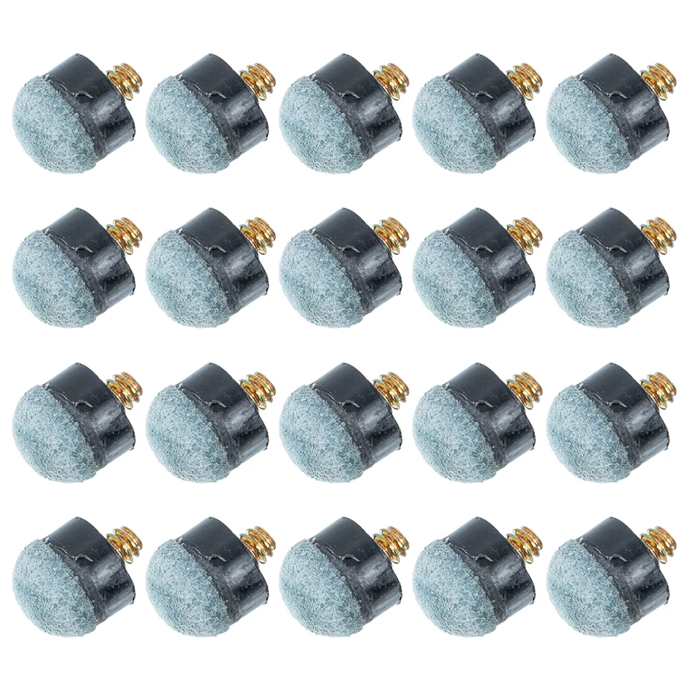 

20Pcs Pool Cue Tips Replacement Cue Tips Pool Cue Stick for Billiard Board