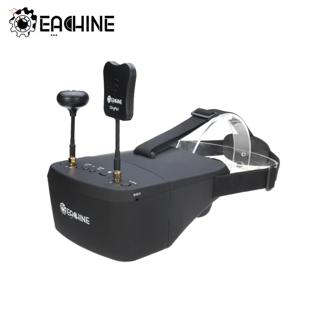 Eachine EV800D 5.8G 40CH 5 Inch 800*480 Video Headset HD DVR Diversity FPV Goggles With Battery For RC Model