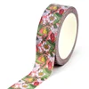 NEW 1PC 10M Decorative Beautiful Pink Tulips Washi Tape for Scrapbooking Journaing Adhesive Masking Tape Cute Stationery 1