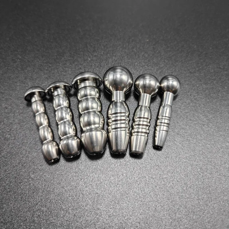 Penis Sex Toys Male Stainless Steel Urethral Plug Urethral Dildo Sounding Penis Plug Urethra Stimulate Dilator Masturbation Rod Sex Toy for Men