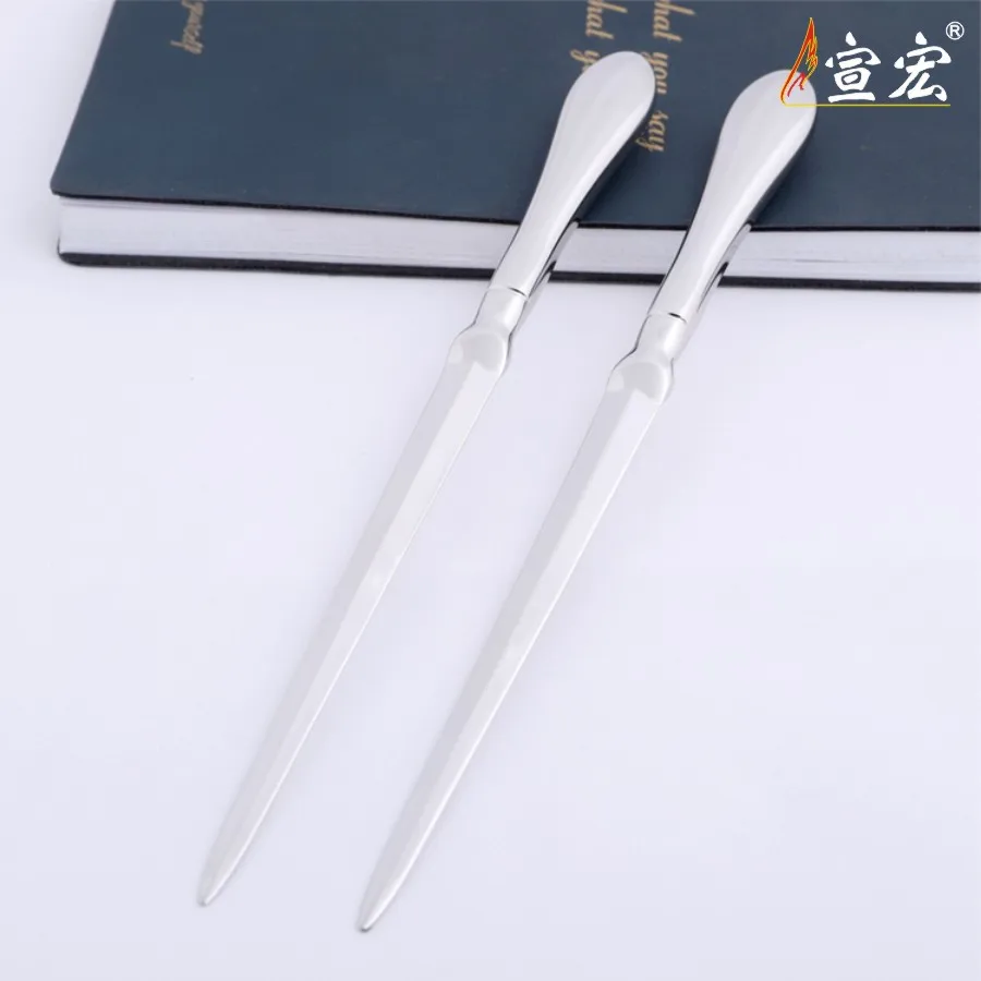 Tool to Take off Security Tags European Metal Letter Opener Retro Box Opener Xuan Paper Cutter Utility Knife Letter Sword