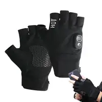 Rechargeable Heated Gloves Heated Motorcycle Fingerless Gloves 3 Temperature Settings Heated Mittens Cold Weather Accessories 1