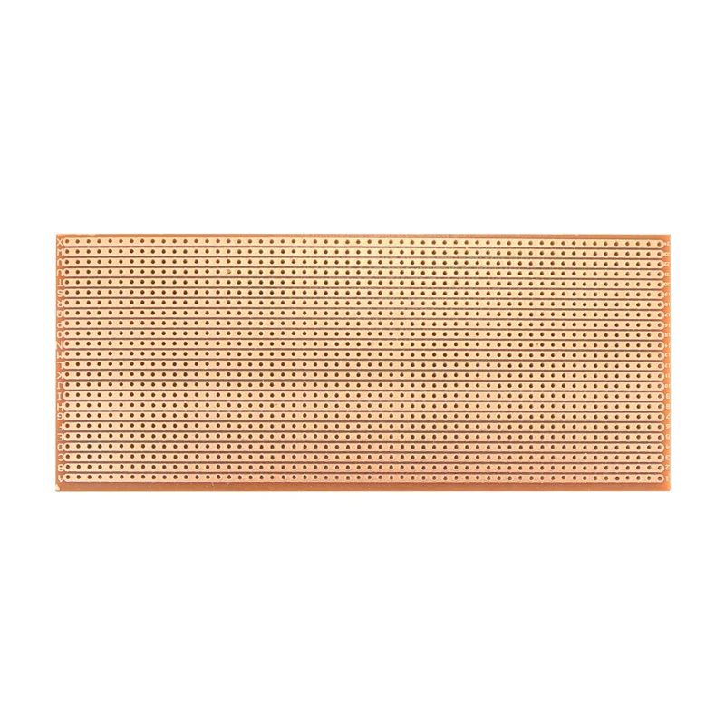 5/10PCS DIY 6.5x14.5 6.5*14.5CM Prototype Paper PCB Universal Experiment Matrix Circuit Board Single Row Continuous Hole
