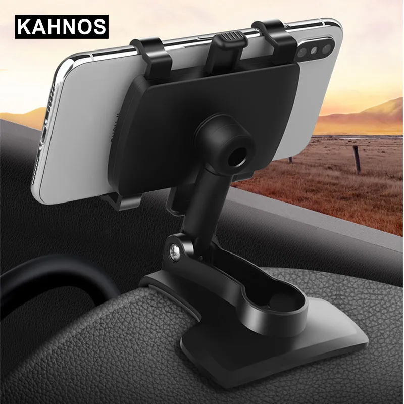 Soporte Universal Para Teléfono Móvil De Coche, 360 Grados, Soporte Para Salpicón De Coche, Soporte Fijo Para Teléfono Móvil