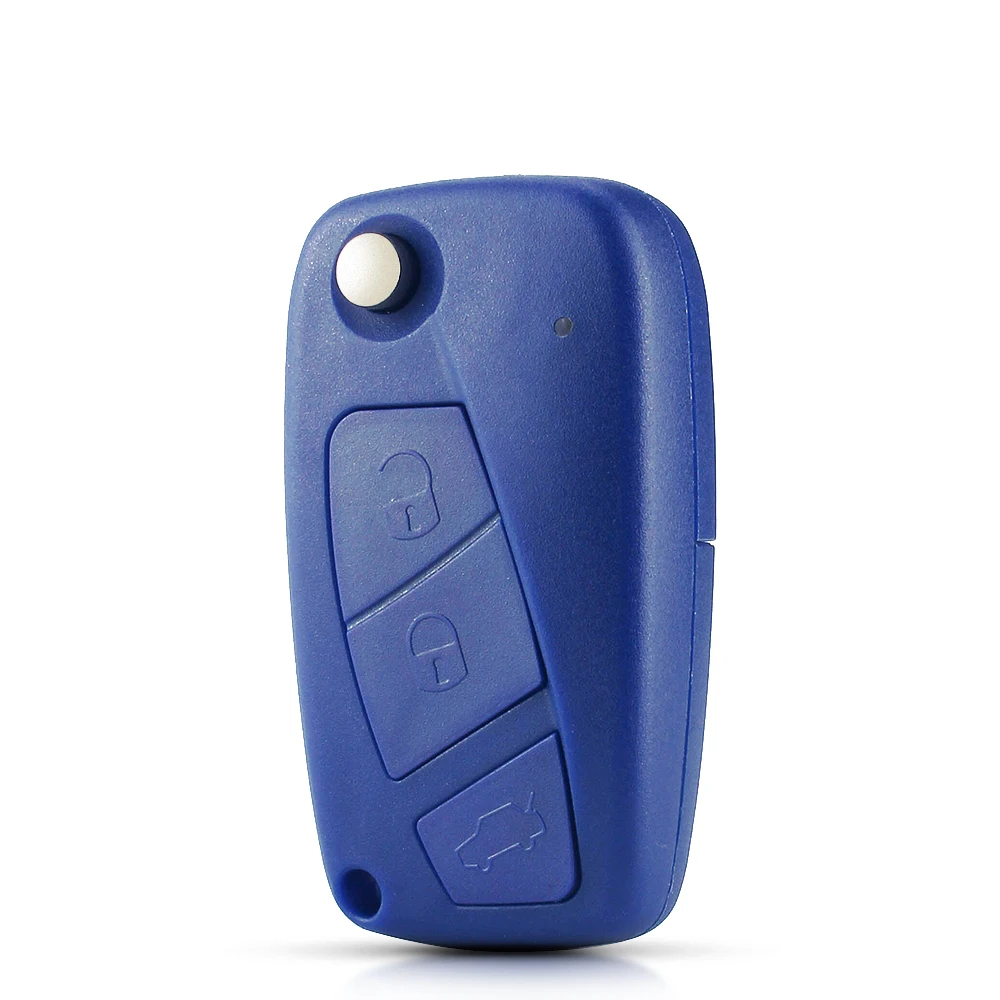 Premium Replacement Flip Key Fob Case Shell with 2/3 Button Options