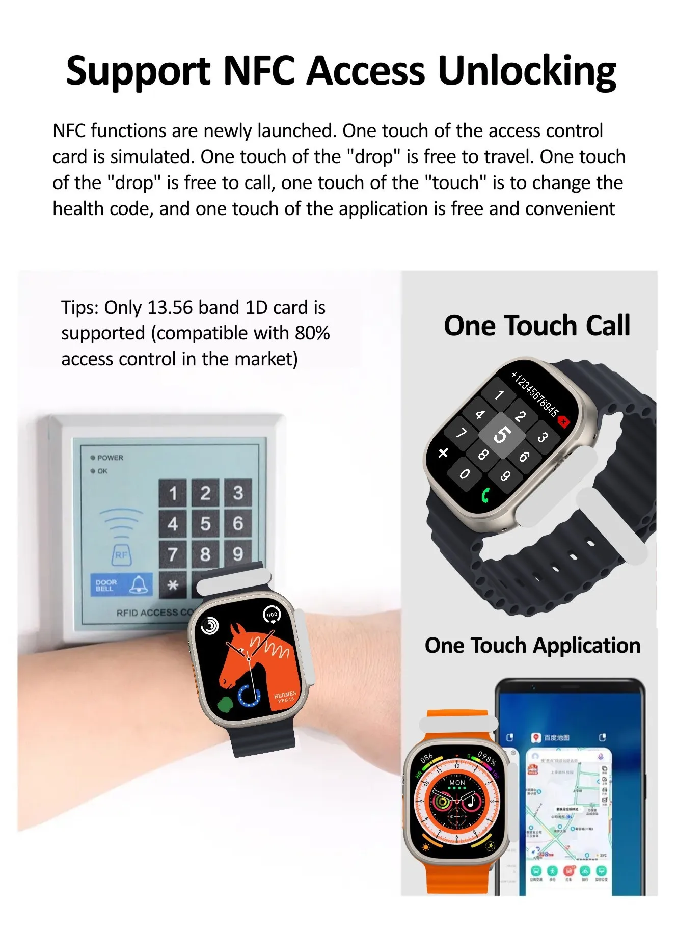 Elemosi CX8 ��Ʈ�� �ƽ� ����Ʈ��ġ 2.12 Amoled �������� ��ȭ ��ȭ, IP68 ���, �ɹڼ� ���� ����Ʈ ��ġ