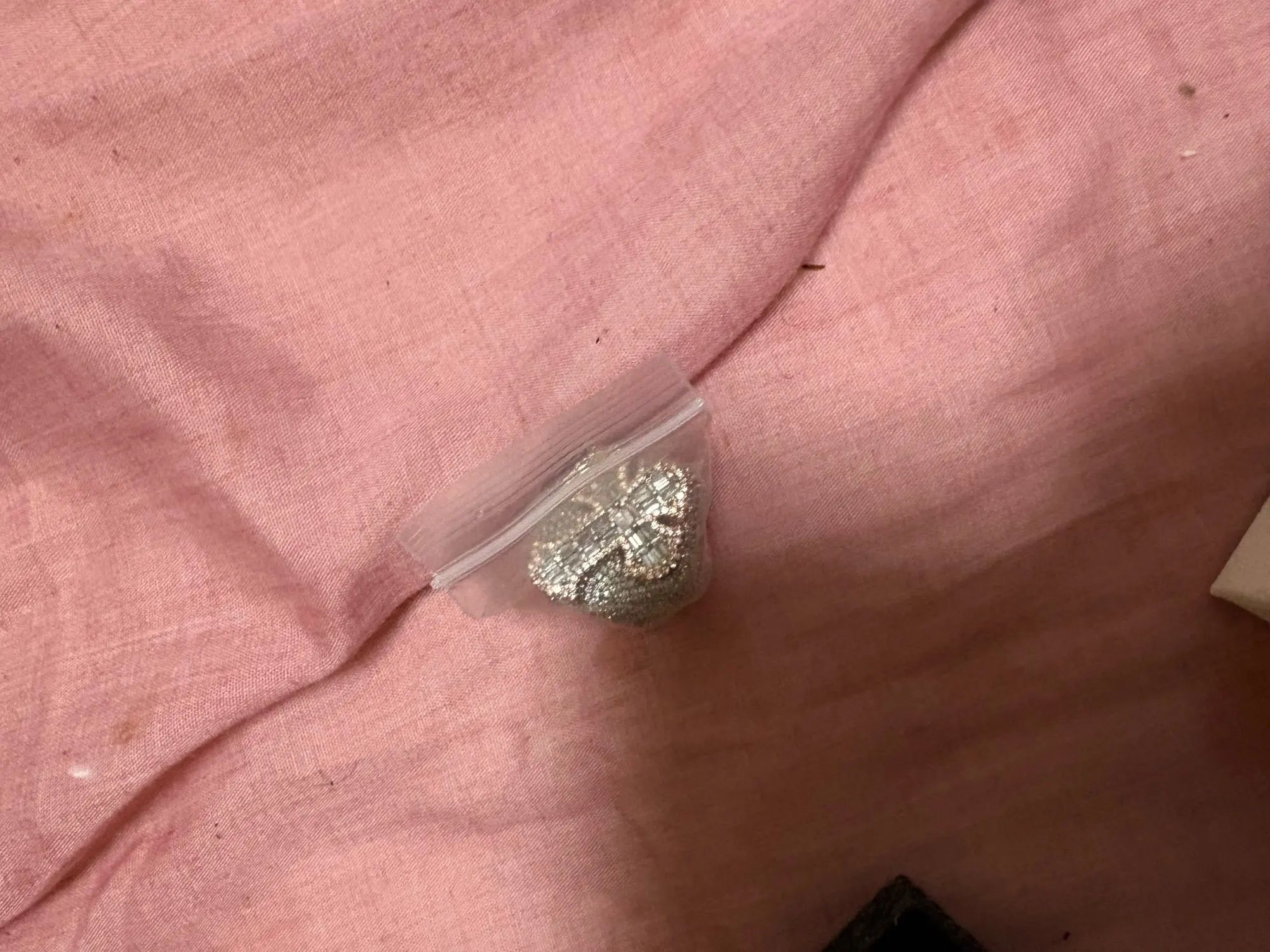 Two Tone Color Cross Finger Ring Iced Out Bling 5A Cubic Zircon Prong Setting Fashion Luxulry Men Hip Hop Finger Jewelry