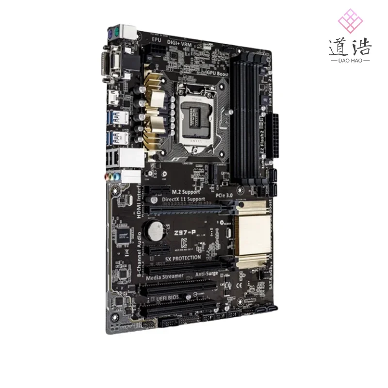 For Z97-P Motherboard 32GB PCI-E3.0 HDMI LGA 1150 DDR3 ATX Z97 Mainboard 4 For Z97-P Motherboard 32GB PCI-E3.0 HDMI LGA 1150 DDR3 ATX Z97 Mainboard - Image 2