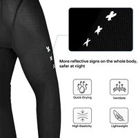 X-TIGER Men's Cycling Jersey Autumn Three Pocket Reflective Cycling Jacket Sport Mountain Bike Shirt Ciclismo Long Sleeve 2