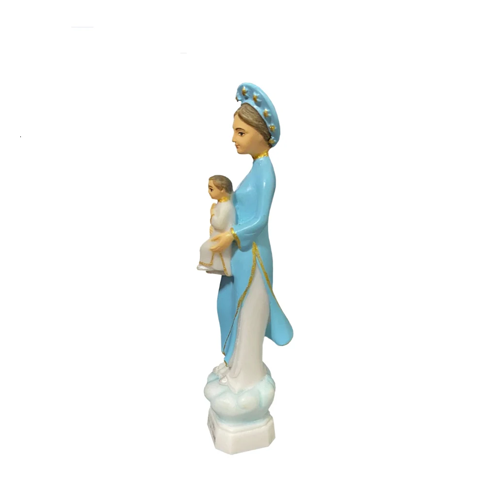 Our Lady of La Vang Statue Virgin Mary Sculpture Reigious Figurine